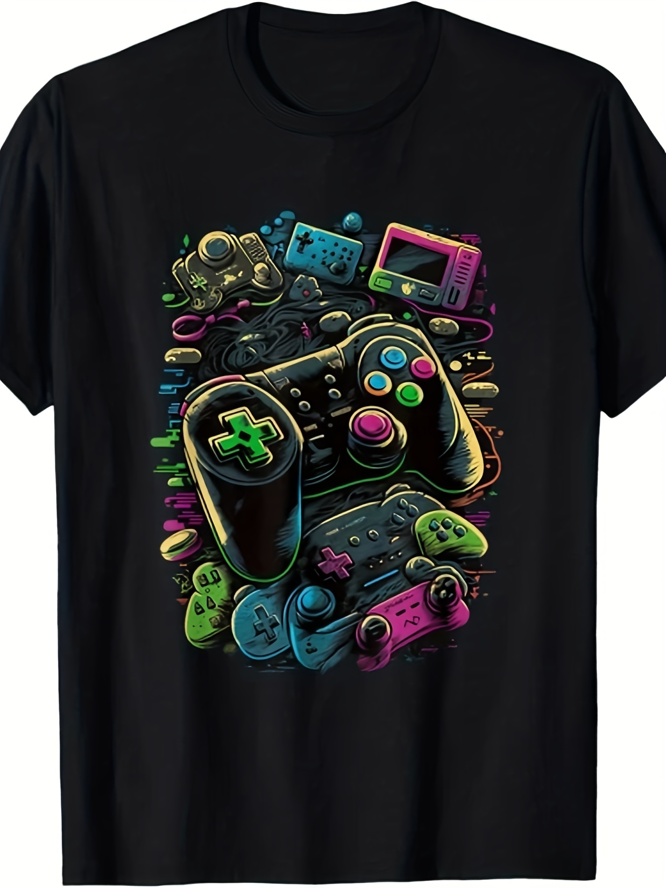 T-shirt rétro pour homme et un - Retro Gaming Icons avis et prix