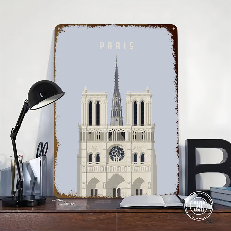 Affiche de voyage de Paris en  - Retro Gaming Paris avis et prix