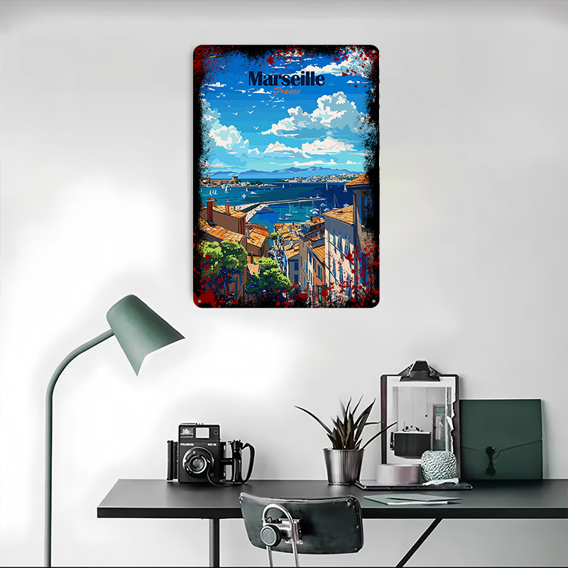 Affiche murale en fer blanc pe - Retro Gaming France avis et prix