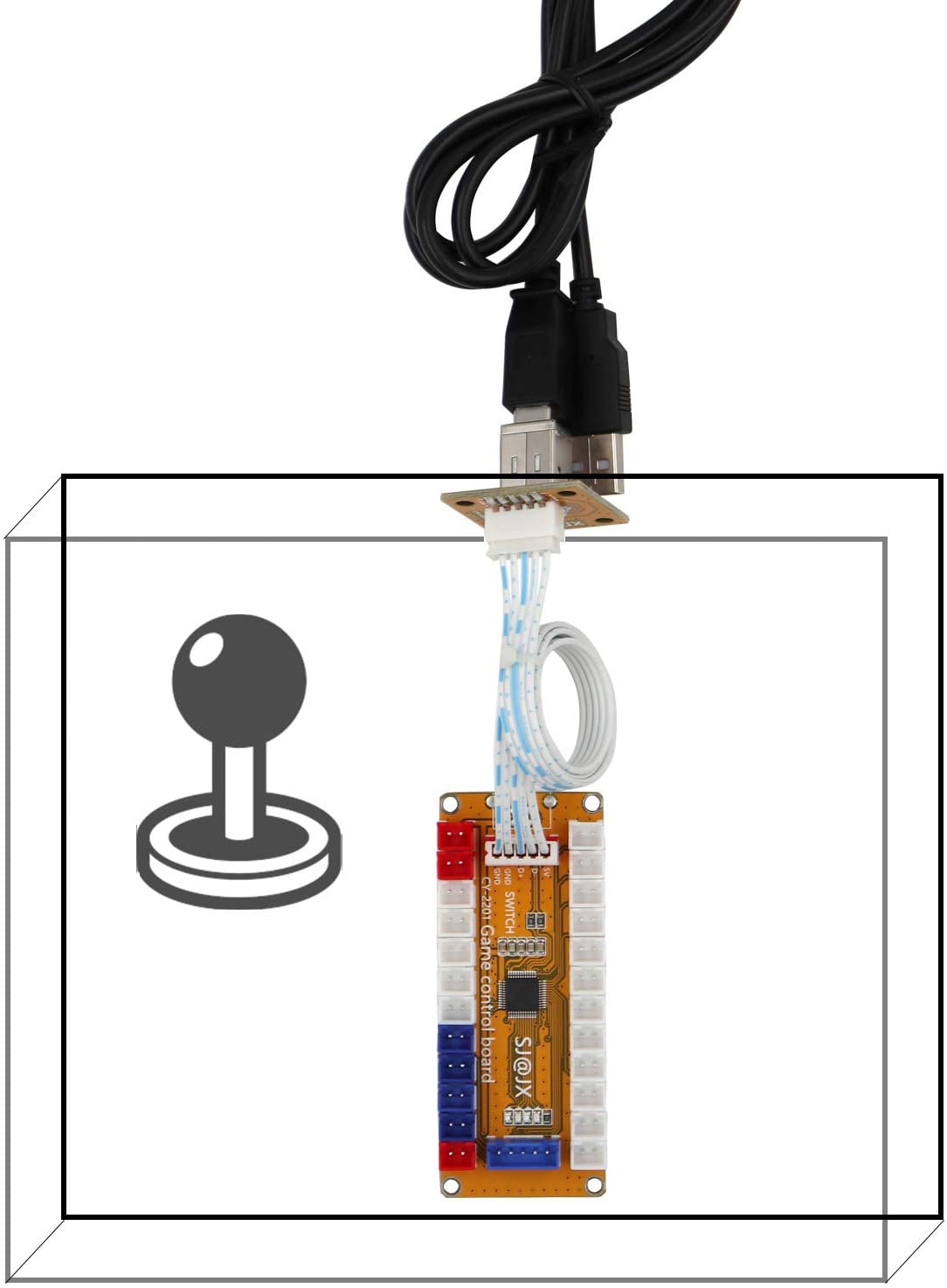 Encodeur USB 5 en 1 à latence  - Raspberry Pi Retropie avis et prix
