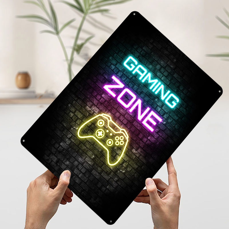 Enseigne au néon de Zone de je - Retro Gaming Zone avis et prix
