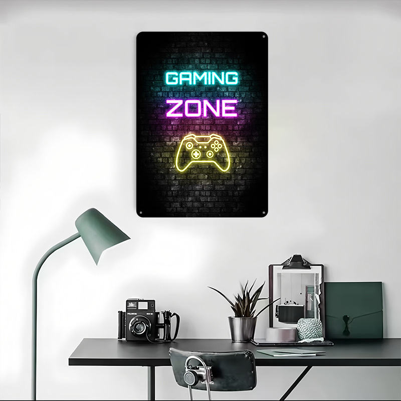 Enseigne au néon de Zone de je - Retro Gaming Zone avis et prix